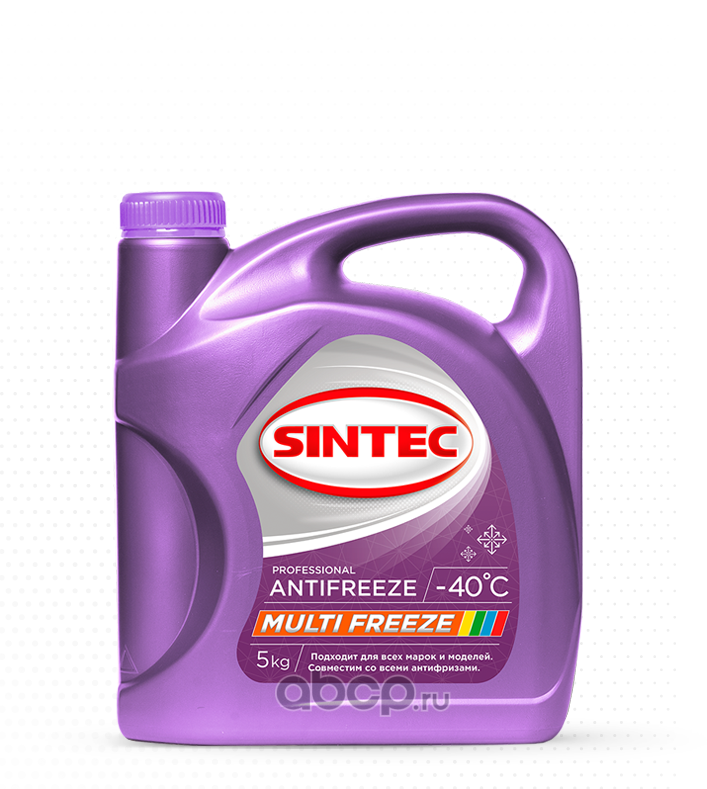 Антифриз Sintec ANTIFREEZE MULTI FREEZE 5кг